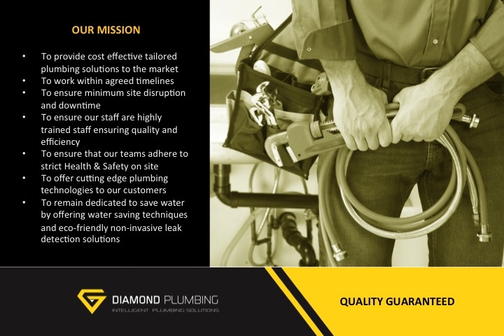 proactive diamond plumbing mission statement